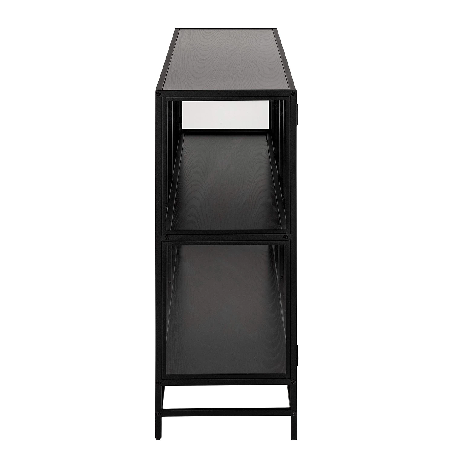 Red Living Sideboard Coogee IV - Glas / Metall - Schwarz 6 Red Living Sideboard Coogee IV - Glas / Metall - Schwarz – Bild 6