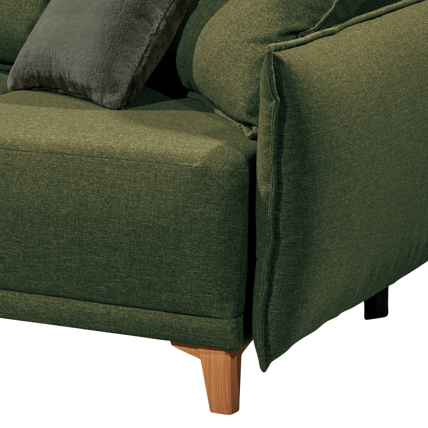 Mørteens Schlafsofa Rutherford - Webstoff Denga / Microfaser Laci: Antikgrün / Grün 11 Mørteens Schlafsofa Rutherford - Webstoff Denga / Microfaser Laci: Antikgrün / Grün – Bild 11