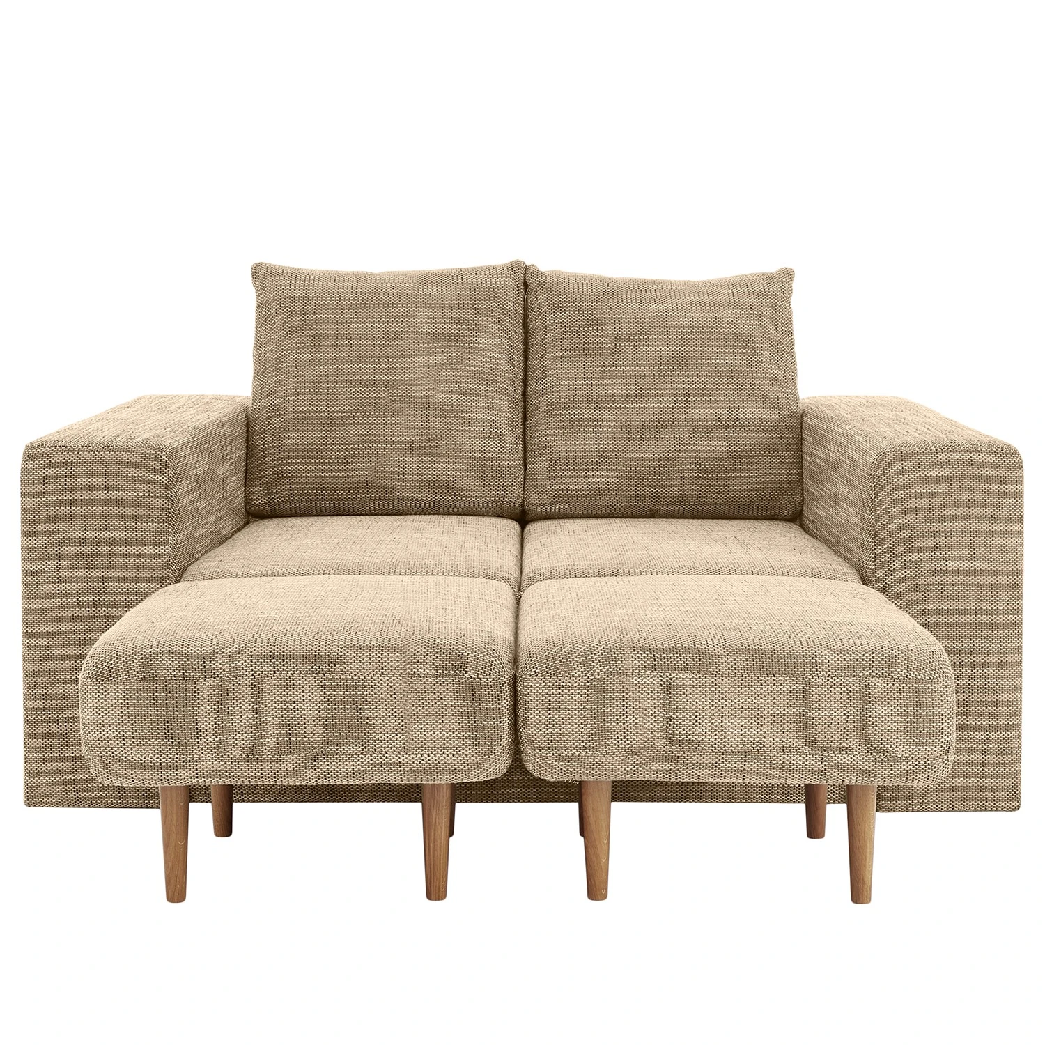 Looks by Wolfgang Joop Sofa Looks-V1 (2-Sitzer) - Webstoff Folmar: Karamell - Breite: 172 cm 4 Looks by Wolfgang Joop Sofa Looks-V1 (2-Sitzer) - Webstoff Folmar: Karamell - Breite: 172 cm – Bild 4