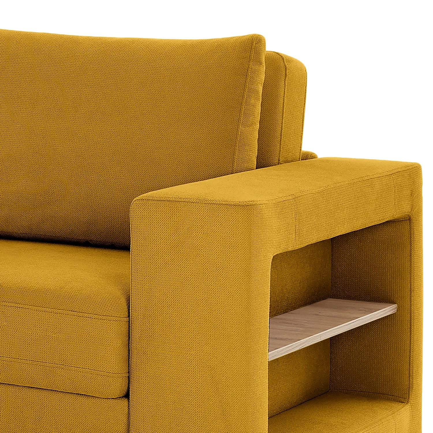 Looks by Wolfgang Joop Sofa Looks V-2 (2-Sitzer) - Microfaser Marta: Senfgelb - Breite: 172 cm 11 Looks by Wolfgang Joop Sofa Looks V-2 (2-Sitzer) - Microfaser Marta: Senfgelb - Breite: 172 cm – Bild 11