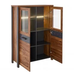 Red Living Highboard Belchatow - Eiche Dekor / Anthrazit -Wohnzimmermöbel boutique en ligne 1000341630 220323 030 DETAILS P000000001000341630