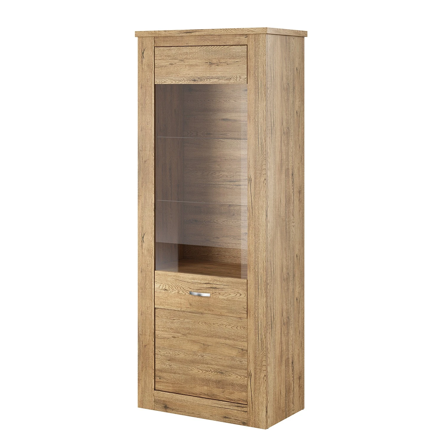 Loftscape Wohnwand Kilcar (4-teilig) - Eiche Dekor 12 Loftscape Wohnwand Kilcar (4-teilig) - Eiche Dekor – Bild 12