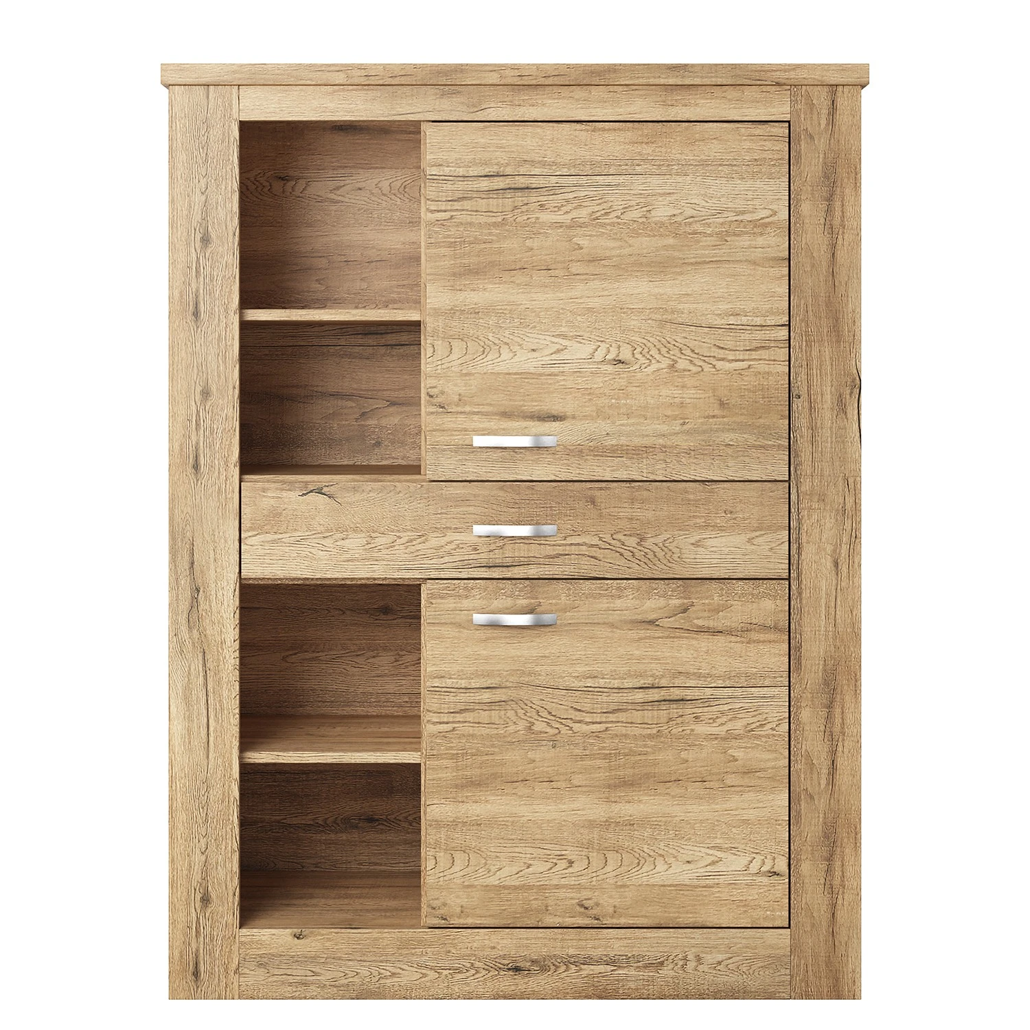 Loftscape Wohnwand Kilcar (4-teilig) - Eiche Dekor 16 Loftscape Wohnwand Kilcar (4-teilig) - Eiche Dekor – Bild 16