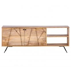 Naturoo TV-Lowboard Pic - Mango massiv -Wohnzimmermöbel boutique en ligne 1000341959 220524 030 DETAILS P000000001000341959