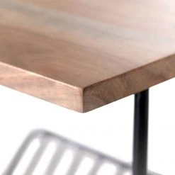 Red Living Beistelltisch Ugo V - Mango massiv / Metall - Mango / Schwarz 9 Red Living Beistelltisch Ugo V - Mango massiv / Metall - Mango / Schwarz -Wohnzimmermöbel boutique en ligne 1000341960 220331 030 DETAILS P000000001000341960