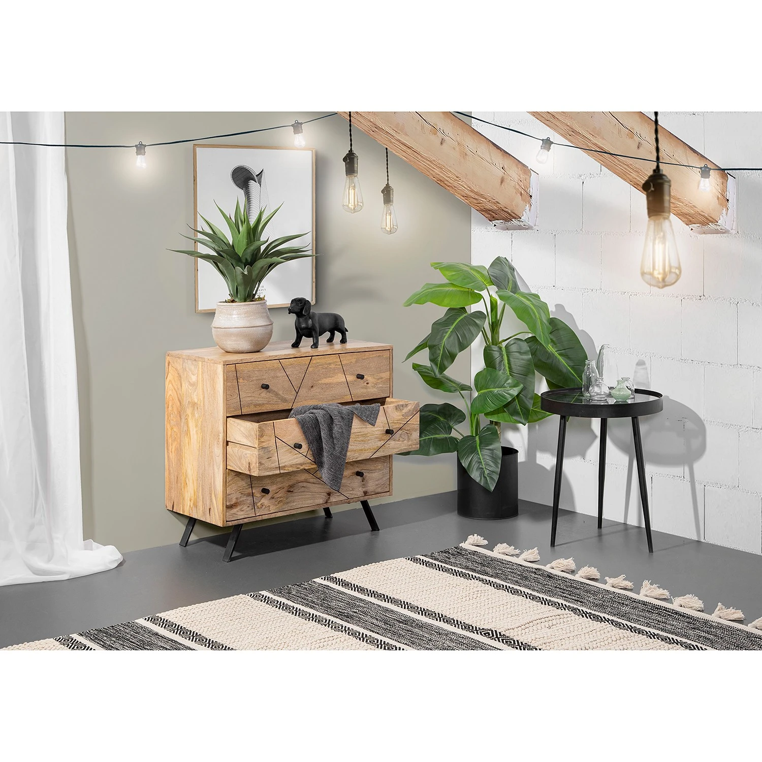 Naturoo Kommode Pic - Mango massiv 3 Naturoo Kommode Pic - Mango massiv – Bild 3