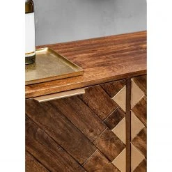 Red Living Sideboard Nook - Mango massiv / Metall - Mango / Gold 15 Red Living Sideboard Nook - Mango massiv / Metall - Mango / Gold -Wohnzimmermöbel boutique en ligne 1000341969 220517 031 DETAILS P000000001000341969