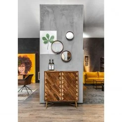 Red Living Kommode Nook - Mango massiv / Metall - Mango / Gold -Wohnzimmermöbel boutique en ligne 1000341972 220331 021 MOOD DETAILS P000000001000341972 mood