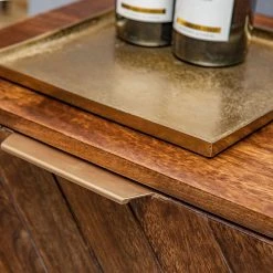 Red Living Kommode Nook - Mango massiv / Metall - Mango / Gold -Wohnzimmermöbel boutique en ligne 1000341972 220331 064 DETAILS P000000001000341972