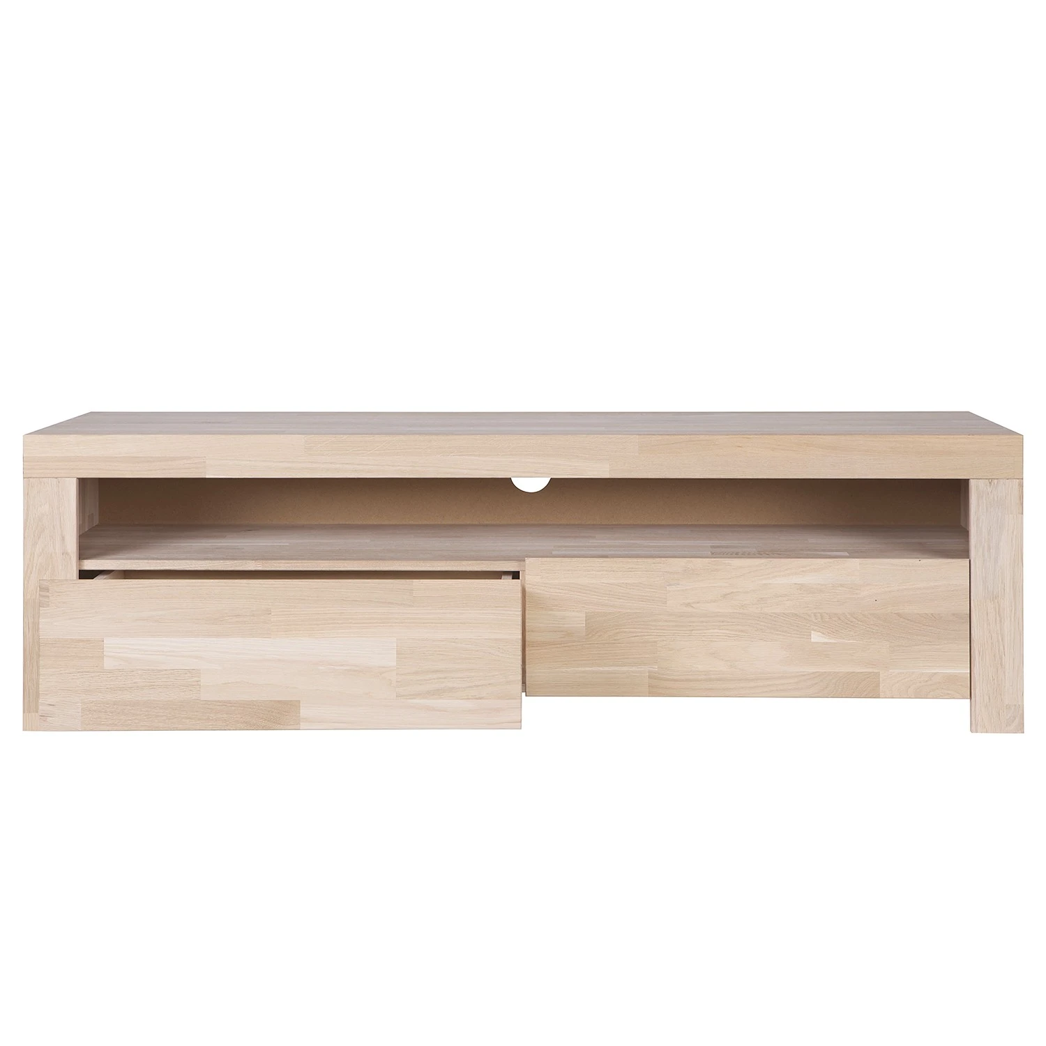 Naturoo TV-Lowboard Kabane II - Eiche massiv 4 Naturoo TV-Lowboard Kabane II - Eiche massiv – Bild 4