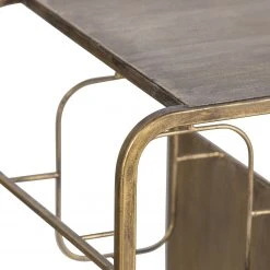 Red Living Weinregal Shiny - Metall - Messing -Wohnzimmermöbel boutique en ligne 1000342082 220401 040 DETAILS P000000001000342082