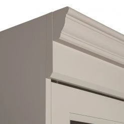 Ridgevalley Vitrinenschrank Solari - Kiefer massiv - Kiefer Grau -Wohnzimmermöbel boutique en ligne 1000342130 220401 050 DETAILS P000000001000342130