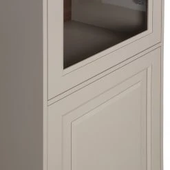 Ridgevalley Vitrinenschrank Solari - Kiefer massiv - Kiefer Grau -Wohnzimmermöbel boutique en ligne 1000342130 220401 060 DETAILS P000000001000342130