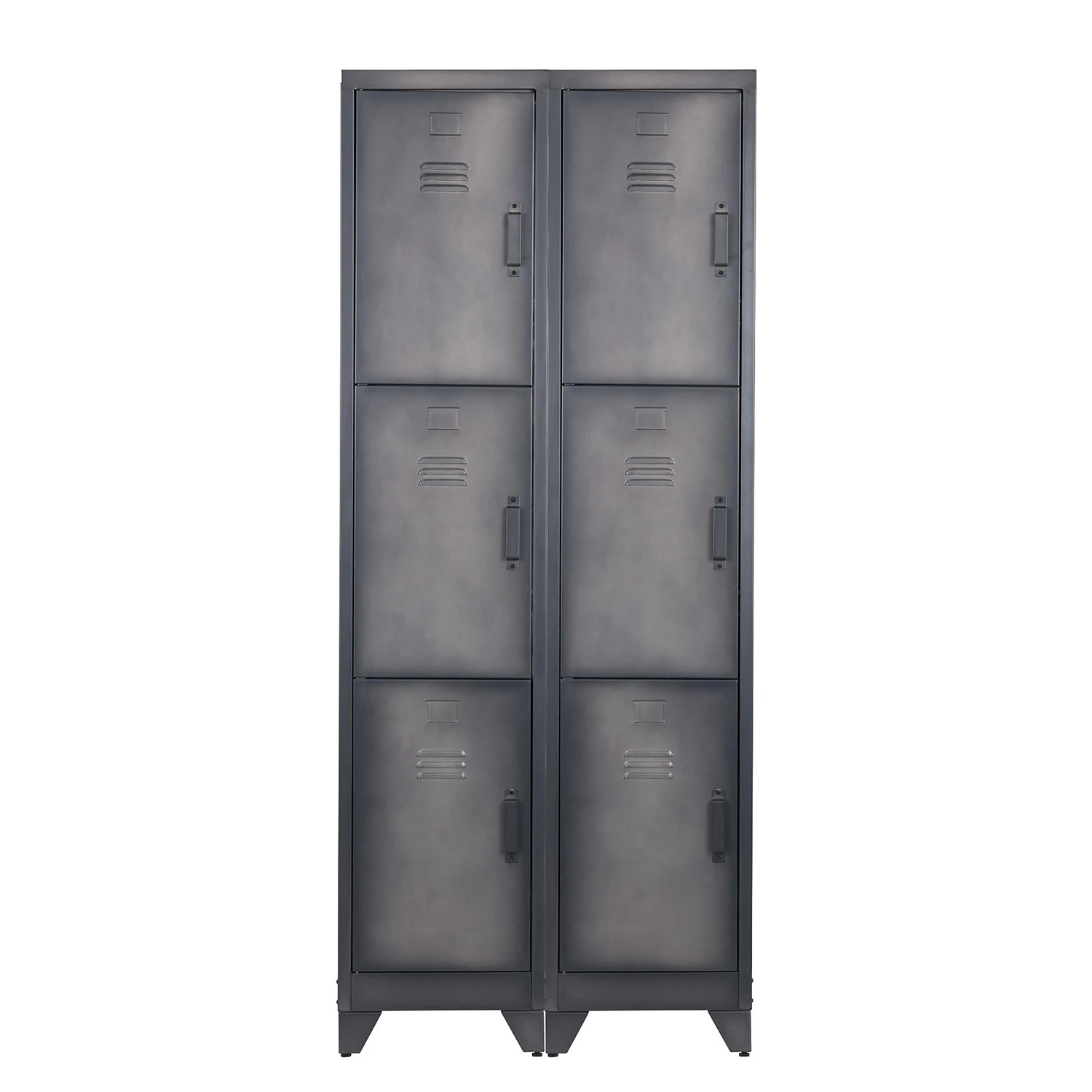 Red Living Schrank Wright (2er-Set) - Metall - Schwarz 3 Red Living Schrank Wright (2er-Set) - Metall - Schwarz – Bild 3