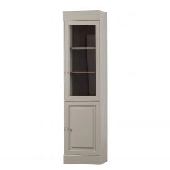 Ridgevalley Standvitrine Solari - Kiefer massiv - Kiefer Grau