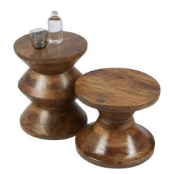 Tom Tailor Beistelltisch Knoppe I - Mango massiv - Mango -Wohnzimmermöbel boutique en ligne 1000342409 220325 040 DETAILS P000000001000342409