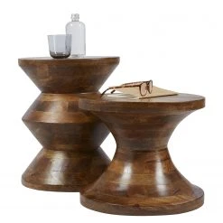 Tom Tailor Beistelltisch Knoppe II - Mango massiv - Mango -Wohnzimmermöbel boutique en ligne 1000342412 220325 045 DETAILS P000000001000342412