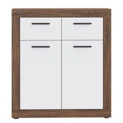 Loftscape Kommode Ballito - Weiß / Walnuss Dekor -Wohnzimmermöbel boutique en ligne 1000342449 220404 030 DETAILS P000000001000342449