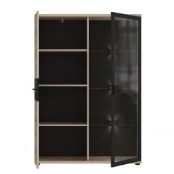 Loftscape Highboard Piemont - Inkl. Beleuchtung - Eiche Dekor -Wohnzimmermöbel boutique en ligne 1000342471 220404 032 DETAILS P000000001000342471
