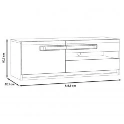Loftscape TV-Lowboard Toscana II - Inkl. Beleuchtung - Eiche Sonoma Dekor 7 Loftscape TV-Lowboard Toscana II - Inkl. Beleuchtung - Eiche Sonoma Dekor -Wohnzimmermöbel boutique en ligne 1000342488 220331 500 SKETCH DETAILS P000000001000342488 sketch