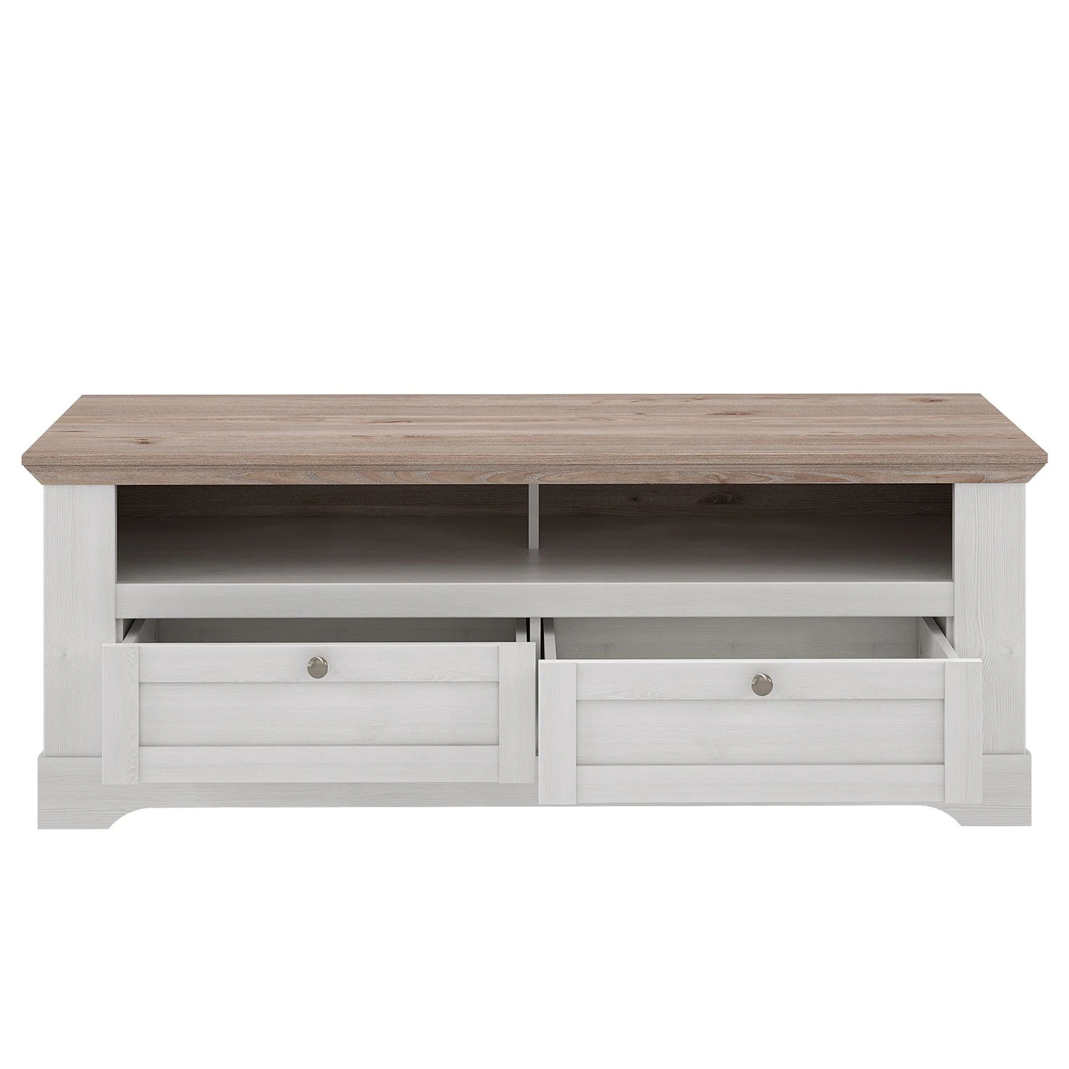 Ridgevalley TV-Lowboard Sandvik II - Eiche Weiß Dekor / Eiche Nelson Dekor 3 Ridgevalley TV-Lowboard Sandvik II - Eiche Weiß Dekor / Eiche Nelson Dekor – Bild 3