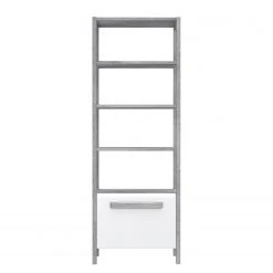 Loftscape Regal Toscana - Hochglanz Weiß / Eiche Grau Dekor 9 Loftscape Regal Toscana - Hochglanz Weiß / Eiche Grau Dekor -Wohnzimmermöbel boutique en ligne 1000342499 220331 030 DETAILS P000000001000342499