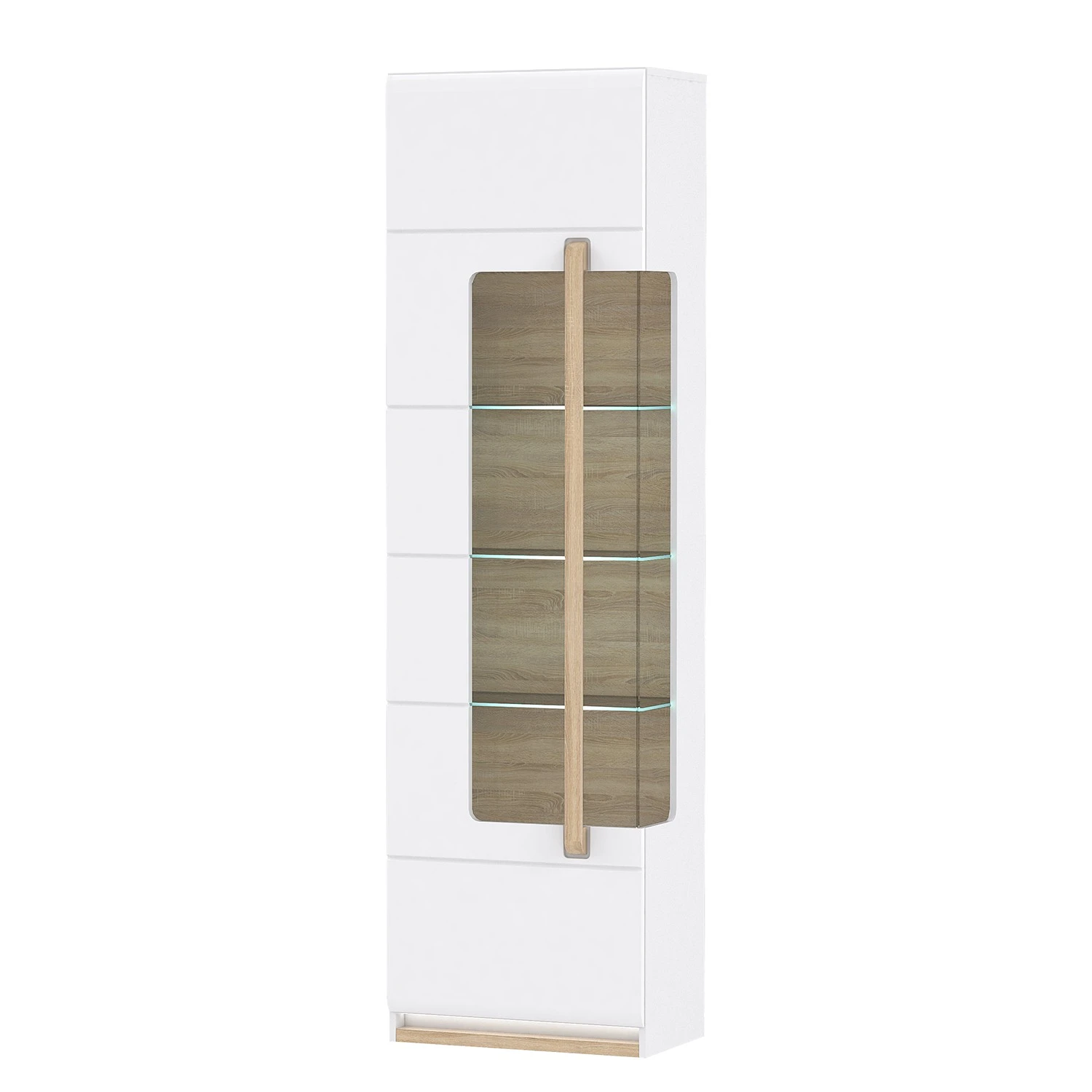 Loftscape Standvitrine Toscana - Inkl. Beleuchtung - Eiche Sonoma Dekor 1 Loftscape Standvitrine Toscana - Inkl. Beleuchtung - Eiche Sonoma Dekor