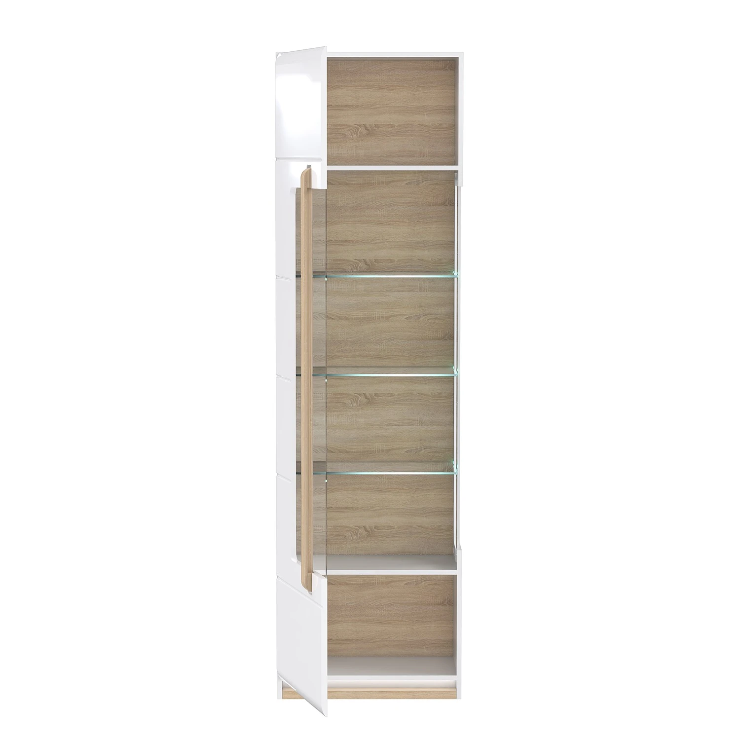 Loftscape Standvitrine Toscana - Inkl. Beleuchtung - Eiche Sonoma Dekor 6 Loftscape Standvitrine Toscana - Inkl. Beleuchtung - Eiche Sonoma Dekor – Bild 6