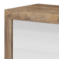 Loftscape TV-Lowboard Shipley - Hochglanz Weiß / Eiche Dekor -Wohnzimmermöbel boutique en ligne 1000342826 220412 050 DETAILS P000000001000342826