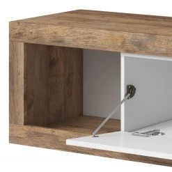 Loftscape TV-Lowboard Shipley - Hochglanz Weiß / Eiche Dekor -Wohnzimmermöbel boutique en ligne 1000342826 220412 060 DETAILS P000000001000342826