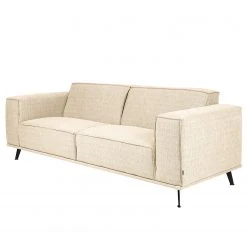 Studio Copenhagen Sofa Parnu (2,5-Sitzer) - Flachgewebe Costa: Schneeweiß