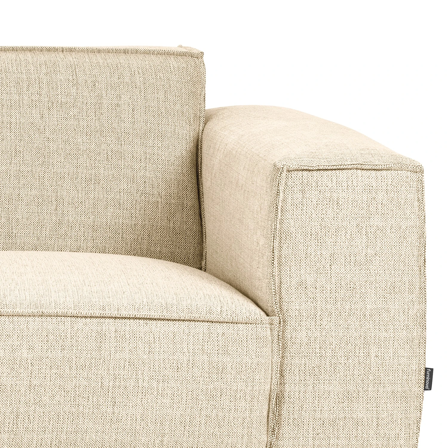 Studio Copenhagen Sofa Parnu (2,5-Sitzer) - Flachgewebe Costa: Schneeweiß 8 Studio Copenhagen Sofa Parnu (2,5-Sitzer) - Flachgewebe Costa: Schneeweiß – Bild 8