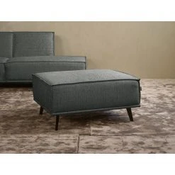 Studio Copenhagen Polsterhocker Pernu - Flachgewebe Costa: Grau -Wohnzimmermöbel boutique en ligne 1000342945 220405 021 MOOD DETAILS P000000001000342945 mood