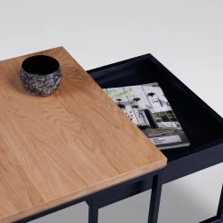 Red Living Couchtisch Savate II - Wildeiche massiv / Metall - Wildeiche / Schwarz 13 Red Living Couchtisch Savate II - Wildeiche massiv / Metall - Wildeiche / Schwarz -Wohnzimmermöbel boutique en ligne 1000343564 220401 055 DETAILS P000000001000343564