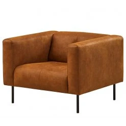 Norrwood Sessel Onaka - Kunstleder Burga: Cognac