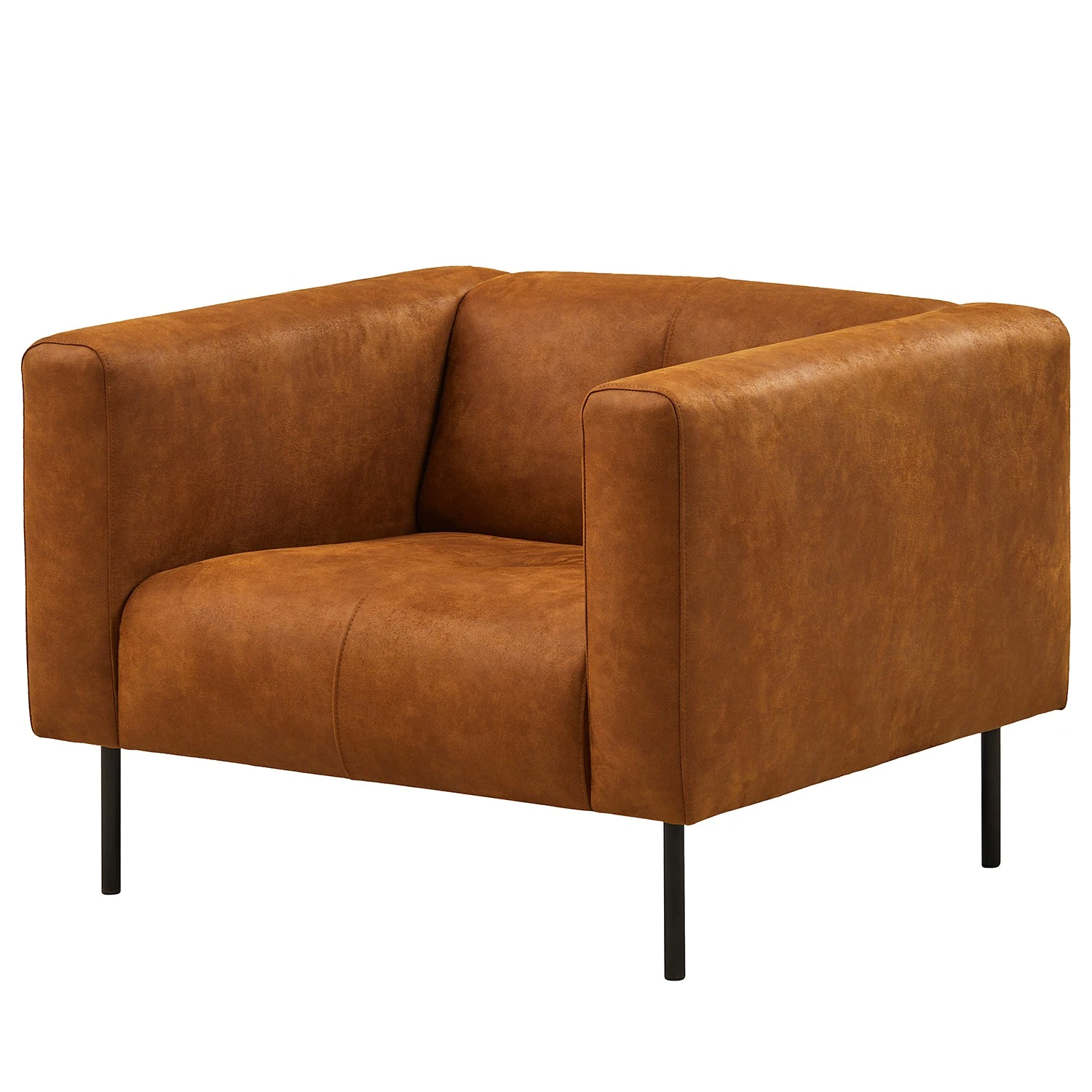 Norrwood Sessel Onaka - Kunstleder Burga: Cognac 1 Norrwood Sessel Onaka - Kunstleder Burga: Cognac