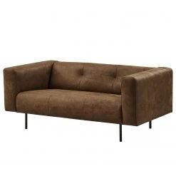 Norrwood Sofa Onaka (2-Sitzer) - Kunstleder Burga: Braun