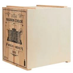 Butlers Weinregal VINOTHEK - Tannenholz - Beige -Wohnzimmermöbel boutique en ligne 1000343936 220406 050 DETAILS P000000001000343936