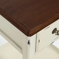 Butlers Konsolentisch CABOTT COVE - Eschenholz - Creme / Braun -Wohnzimmermöbel boutique en ligne 1000344068 220406 071 DETAILS P000000001000344068