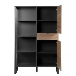 Loftscape Schrank Mid West - Bambus Dekor / Anthrazit -Wohnzimmermöbel boutique en ligne 1000344590 220407 031 DETAILS P000000001000344590