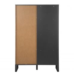 Loftscape Schrank Mid West - Bambus Dekor / Anthrazit -Wohnzimmermöbel boutique en ligne 1000344590 220407 037 DETAILS P000000001000344590