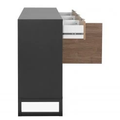 Loftscape Sideboard Mid West I - Bambus Dekor / Anthrazit -Wohnzimmermöbel boutique en ligne 1000344591 220407 035 DETAILS P000000001000344591