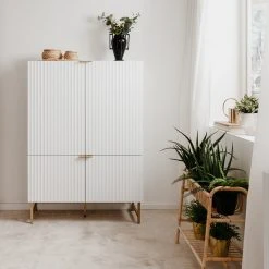 Loftscape Highboard Metropolis - Matt Weiß 13 Loftscape Highboard Metropolis - Matt Weiß -Wohnzimmermöbel boutique en ligne 1000344593 220407 021 MOOD DETAILS P000000001000344593 mood