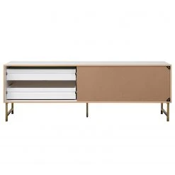 Loftscape TV-Lowboard Metropolis - Matt Weiß -Wohnzimmermöbel boutique en ligne 1000344594 220407 036 DETAILS P000000001000344594