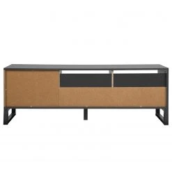 Loftscape TV-Lowboard Mid West - Bambus Dekor / Anthrazit -Wohnzimmermöbel boutique en ligne 1000344596 220407 036 DETAILS P000000001000344596