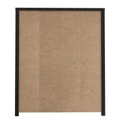 Red Living Highboard Westlock II - Esche Dekor / Schwarz -Wohnzimmermöbel boutique en ligne 1000344677 220414 045 DETAILS P000000001000344677