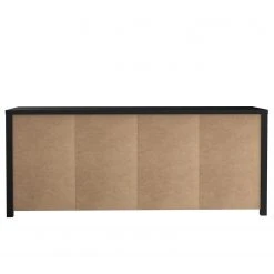 Red Living Sideboard Westlock II - Esche Dekor / Schwarz -Wohnzimmermöbel boutique en ligne 1000344679 220414 050 DETAILS P000000001000344679