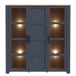 Ridgevalley Vitrinenschrank Vassia II - Eiche Navy Dekor / Eiche Riviera Dekor 16 Ridgevalley Vitrinenschrank Vassia II - Eiche Navy Dekor / Eiche Riviera Dekor -Wohnzimmermöbel boutique en ligne 1000344687 220414 035 DETAILS P000000001000344687