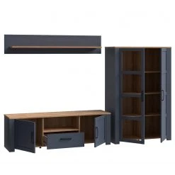 Ridgevalley Wohnwand Vassia I (3-teilig) - Eiche Navy Dekor / Eiche Riviera Dekor -Wohnzimmermöbel boutique en ligne 1000344688 220414 055 DETAILS P000000001000344688