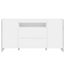 Loftscape Sideboard Urban I - Inkl. Beleuchtung - Weiß / Eiche Grau Dekor -Wohnzimmermöbel boutique en ligne 1000344691 220414 030 DETAILS P000000001000344691